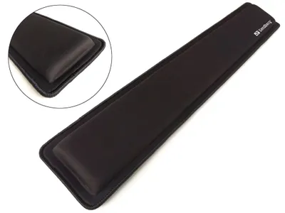 Zdjęcie produktu dla Sandberg Wrist Rest Pro XXL, Czarny, 712 mm, 120 mm, 23 mm, 712 x 120 x 23 mm