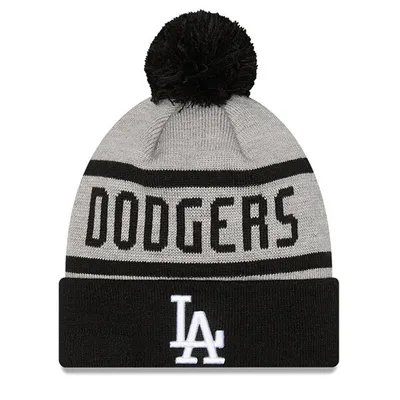 Zdjęcie produktu dla Męska zimowa czapka NEW ERA Jake Cuff LA Dodgers, kolor: szary - uniwersalny rozmiar