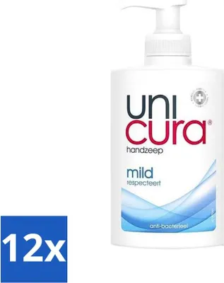 Image de Savon liquide pour les mains Doux Unicura 250 ml - paquet avantageux - 12 pièces