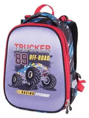 Obrázok produktu pre Batoh, anatomický, PULSE "Anatomic Cube Off-Road", čierny-červený