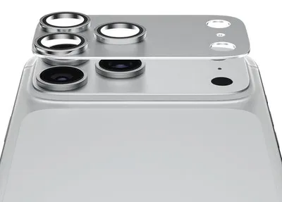 Productafbeelding van PanzerGlass® beschermfolie voor de camera, zilver, iPhone 2026 Pro, Apple - iPhone 2026 Pro, zelfklevend, krasbestendig, stootvast, zilver, 1 stuk