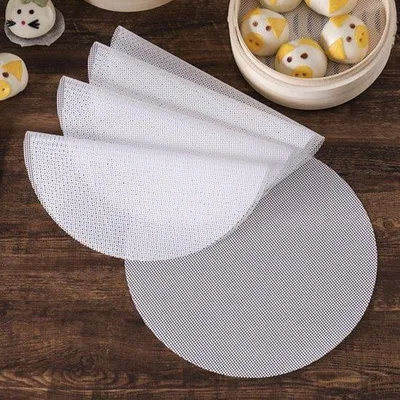 Produktbild von Silikonische Dehydratorfolien, runde Blätter mit Antiaanbakhärtung, für Dämpfen und Foodprocessing, 33 cm, für Trocknungsprozess und Lebensmittelbereitung