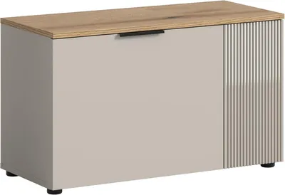 Immagine prodotto di xonox.home Panca Slide (L/H/D: 80x48x36 cm) in riproduzione cashmere e riproduzione cashmere