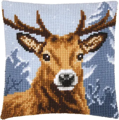 Produktbild von Vervaco PN-0156293 Hirsch Kreuzstichkissen