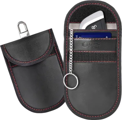 Productafbeelding van Beschermhoes Rfid Tech-Protect Klr100 - Zwart en rood