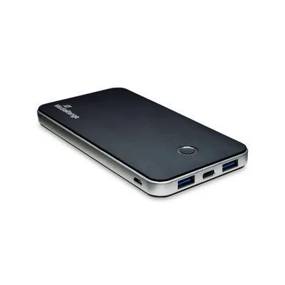 Produktbild von MEDIARANGE MR753 - Powerbank - 10000 mAh - 37 Wh - 22.5 Watt - 5 A - PD, QC - 3 Ausgabeanschlussstellen (2 x USB, USB-C)