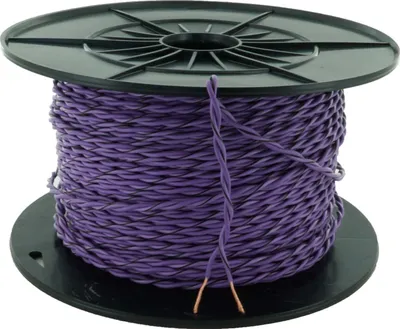 Produktbild von Verdrilltes Lautsprecherkabel 0,5 mm² Violett – OFC Kupfer