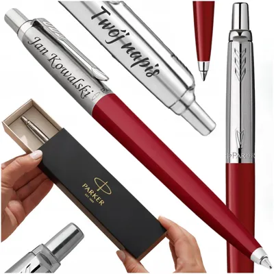 Produktbild von Parker Jotter Kugelschreiber Rot mit persönlicher Gravur