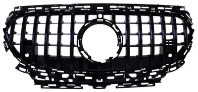 Produktbild von Kühlergrill für Mercedes E-Klasse W214 glänzend schwarz ohne AMG-Linie