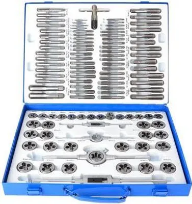Zdjęcie produktu dla Silver Gwintowniki + Narzynki Komplet 110Elem.