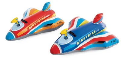 Produktbild von Intex Jet Fighter Ride-Ons 57531NP (aufgeblasen 112 x 91 x 41 cm/unaufgeblasen 1