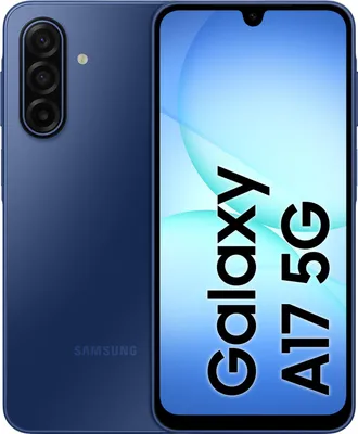 Immagine prodotto di Samsung Galaxy A17 5G, Android 15, Display sAMOLED 6.7", 8GB RAM, 256GB, Batteria 5.000 mAh, Resistenza IP54, Memoria espandibile fino a 2TB, Blue