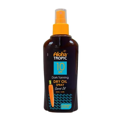 Produktbild von Aloha Tropic Dunkles Bräunungskarottenöl LSF 10