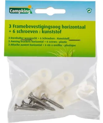 Produktbild von Umefa Rahmenbefestigungsöse + 6 Schrauben 6 Stk.
