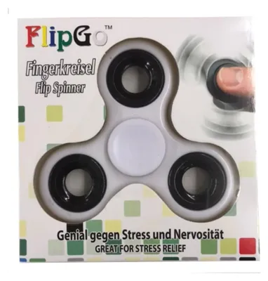Obrázek produktu pro Finger spinning top Fidget Spinner bílý