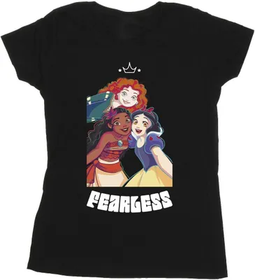 Produktbild von Disney - "Princess Fearless" T-Shirt für Damen BI37329 (XL) (Schwarz)