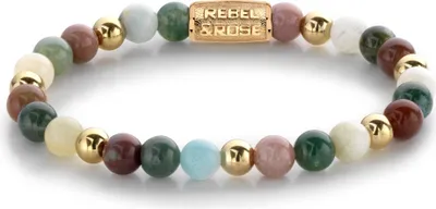Produktbild von Rebel and Rose More Balls Than Most RR-60077-G Damenarmband, Armbandumfang:15cm