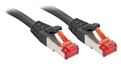 Produktbild von LINDY Patchkabel Cat6 S/FTP schwarz 1.50m