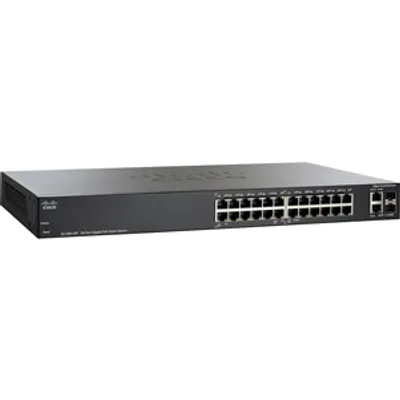 Produktbild von Cisco SLM2024PT, Managed, Gigabit Ethernet (10/100/1000), Power over Ethernet (PoE)