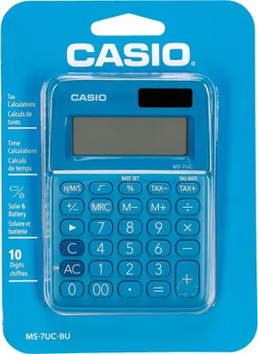 Produktbild von Casio MS-7UC-BU blau