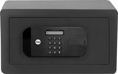 Produktbild von Yale Elektronischer Tresor Klein, YSEB/400/EG1, mit Tastenfeld, Schwarz