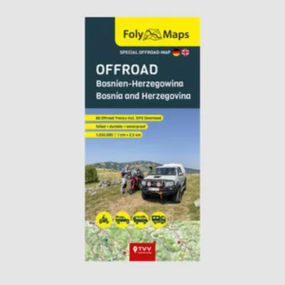 Obrázek produktu pro Folymaps Offroad Bosna a Hercegovina 12 – Jazyk: angličtina