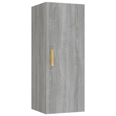 Immagine prodotto di vidaXL Armadio a muro Grigio Sonoma 34,5x34x90 cm Materiale a base di legno