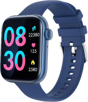Produktbild von Neue P45 Smartwatch, 1,8 Zoll Bluetooth Anruf Smartwatch, mit Telefonfunktion, Fitnessuhr Tracker mit Schlafmonitor Pulsuhr 120+ Sportmodi Sportuhr Fitness Uhr Armbanduhr für Android ios Blau
