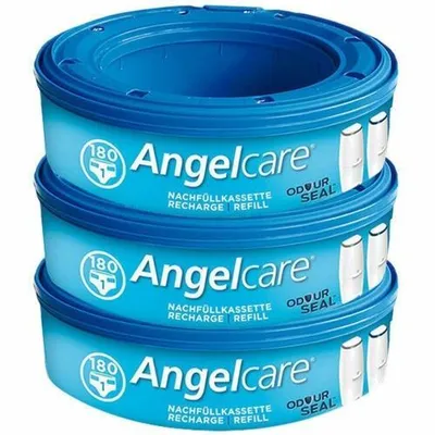 Produktbild von Angelcare - Refill 3er-Nachfüllkassette Plus für Windeleimer Comfort Plus & Deluxe