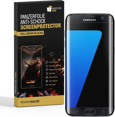 Produktbild von 2x Panzerfolie für Samsung Galaxy S7 FULL-COVER Displayschutzfolie Display KLAR