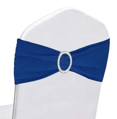 Productafbeelding van 30 stuks stoelbanden met gesp voor feestdecoratie
