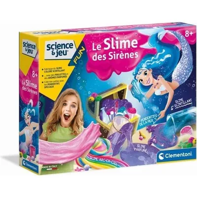Produktbild von Clementoni - Science & Game - Meerjungfrauenschleim