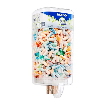 Produktbild von Moldex Einwegstöpsel Spark Plags antibakteriell 500 Paar SNR 35 dB EN 352-2  Größe