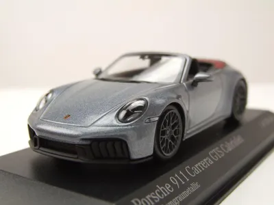 Produktbild von Minichamps 410064132 Porsche 911 (992.2) Carrera GTS Cabrio 2024 grau metallic 1:43