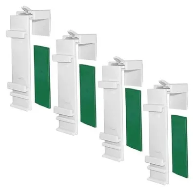 Zdjęcie produktu dla Uchwyt zaciskowy do rolet bez wiercenia regulowany 1 5 2 cm 4 szt
