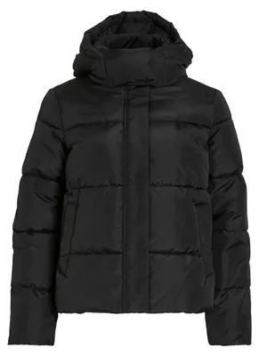 Image de Vila - Veste matelassée pour femmes, modèle VIMILJA, avec capuche