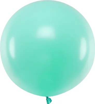 Produktbild von Rundballon 60cm, Pastell Hellmint