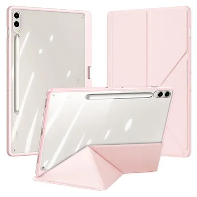 Immagine prodotto di Dux Ducis Magi custodia protettiva per tablet con funzione di supporto e portapenna compatibile con Samsung Galaxy Tab S10 Lite Rosa