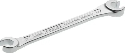 Produktbild von HAZET Doppelringschlüssel 612-11X13 160mm Chrom-Vanadium-Stahl