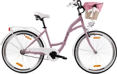 Produktbild von Goetze Style 26 Zoll Damen Citybike, 1-Gang Rücktrittbremse, Tiefeinstieg, Komfortfahrrad mit Korb