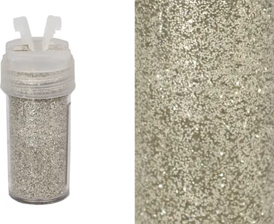 Produktbild von Glitzerpulver 10g in Dose mit Streudeckel, Farbauswahl:champagner 815