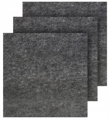 Produktbild von Filz 3m x 100cm Filzstoff Grau 2mm Bastelfilz Rolle Meterware Polsterfilz Schubladeneinlage Kratzschutz DIY