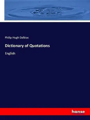 Obrázok produktu pre Dictionary of Quotations