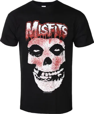 Produktbild von Misfits - T-Shirt für Herren/Damen Uni RO8386 (L) (Schwarz)
