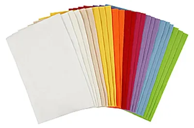 Obrázek produktu pro Creativ Company 45295, Plst, Různé barvy, Jednobarevný, 24 kusů, 200 mm, 300 mm