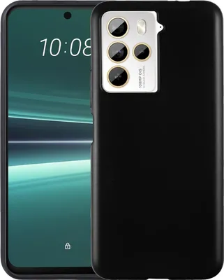 Produktbild von Mobigear Colors  HTC U23 Pro Hülle Flexibles TPU Backcover - Schwarz