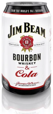 Obrázek produktu pro Jim Beam Cola Original míchaný nápoj v plechovce Longdrink 330ml