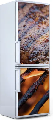 Produktbild von Magnete Dekorative - 70 cm x 190 cm - Küche - Magnetmatte Kühlschrankmagnete - Steak Auf Dem Grill