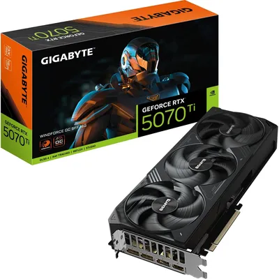 Produktbild von VGA Gigabyte GeForce® RTX 5070TI 16GB Windforce OC