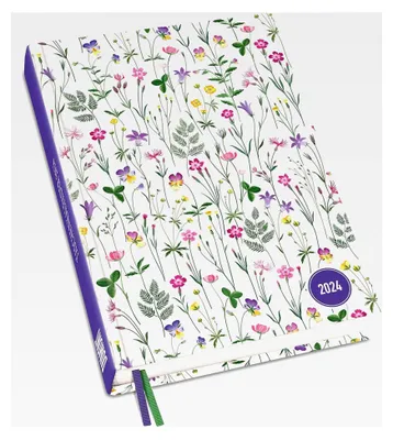 Produktbild von Lovely Flowers Taschenkalender 2024 - Blumen-Design - Terminplaner mit Wochenkalendarium - Format 11,3 x 16,3 cm